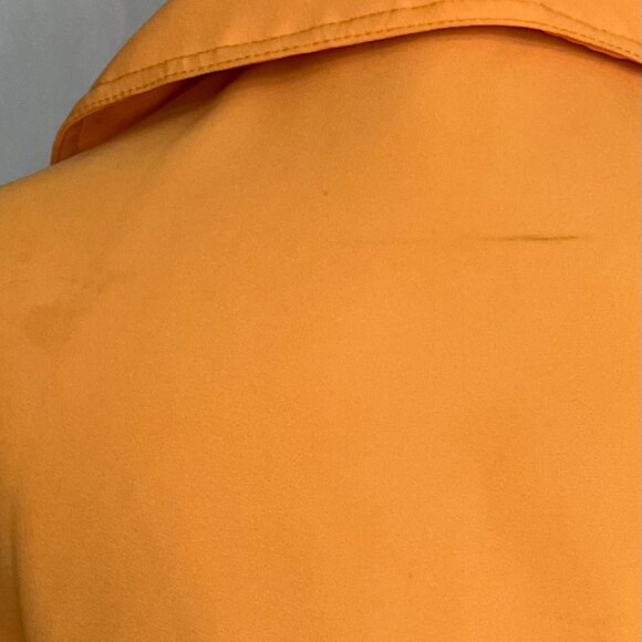 Vintage Sears Roebuck Belted Utility Coat - Golden/Mustard Yellow Size S/M - Picture 8 of 11